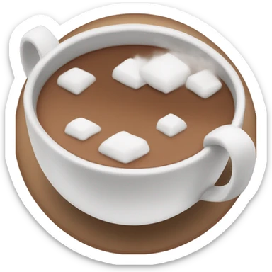 Hot coco sticker
