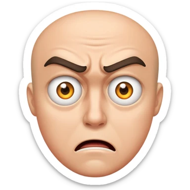 Mad really mad  sticker