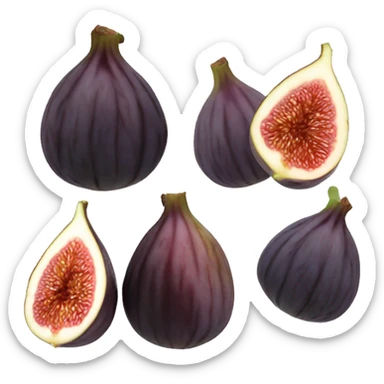 fig the fruit sticker