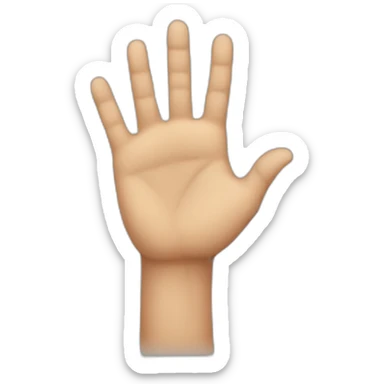 inner-babana-hold-hand sticker