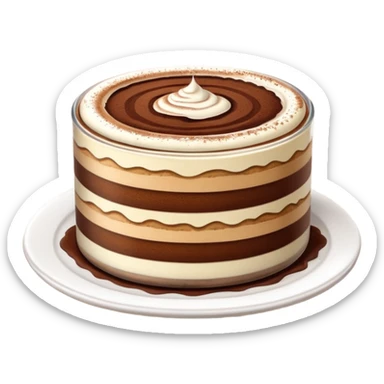Tiramisu came sticker