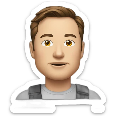 elon-musk-gigachad sticker