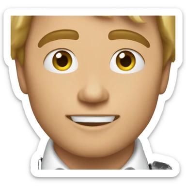 Leonardo DiCaprio proposing sticker