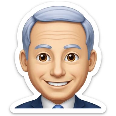 Benjamin netanyahu sticker