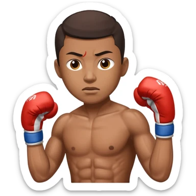 Kruang de muai thai sticker