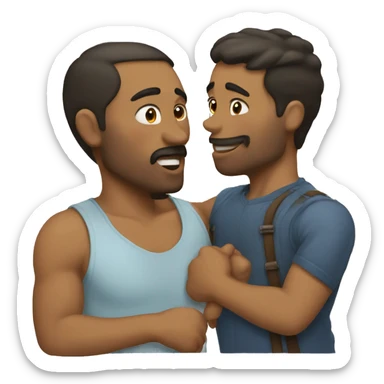 Hola con besos  sticker