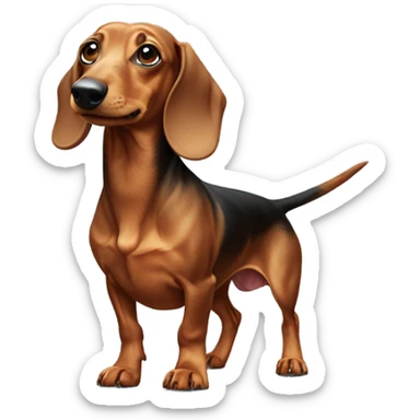 Sausage dog  sticker
