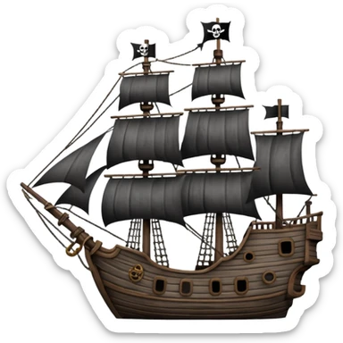 pirot ship  sticker