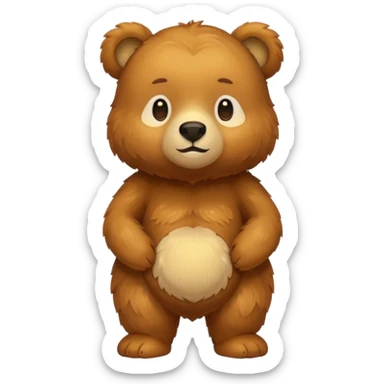 Honey bear sticker
