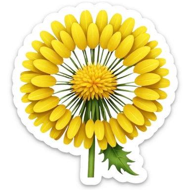 dandelion sticker