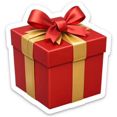 gift box sticker