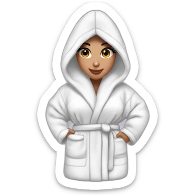 Kim kardashian giant bum bathrobe sticker