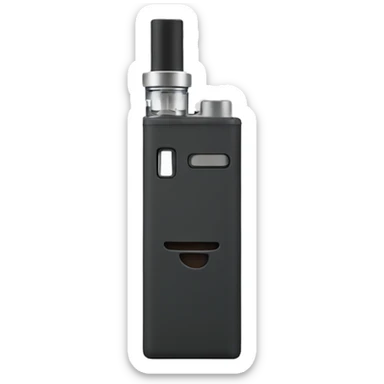 Square shaped vape sticker