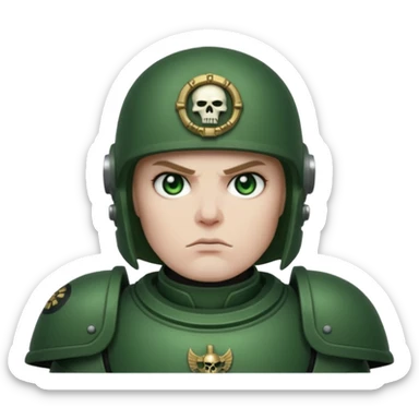 Gren Eye Warhammer 40K sticker