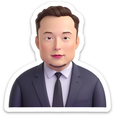 Elon musk sticker