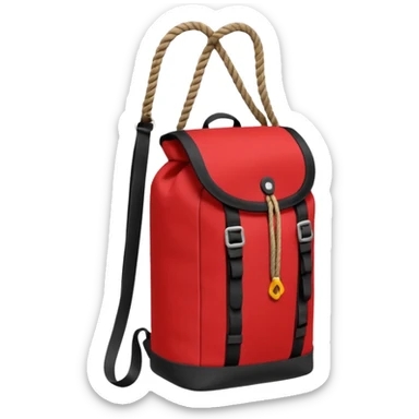 climbing bag sticker