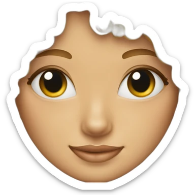 Pretty-curly-blonde-woman-with-bengal-cat sticker