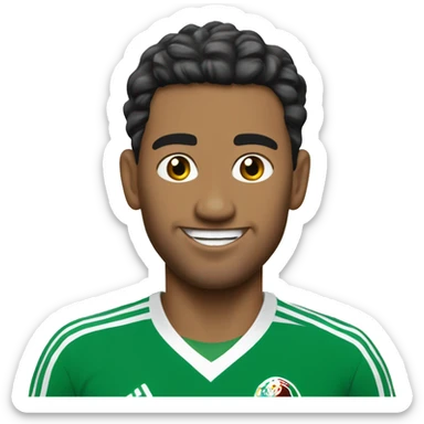 SOLO CAMBIA DE JERSEY AL DE LA SELECCION MEXICANA sticker