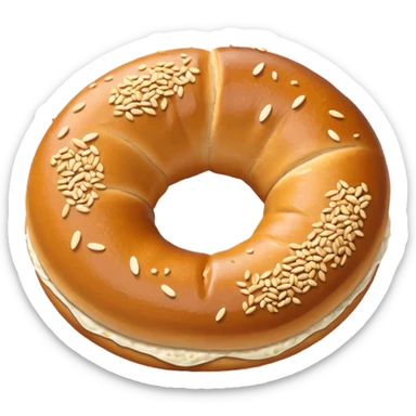simit Turkish sesame bagel sticker