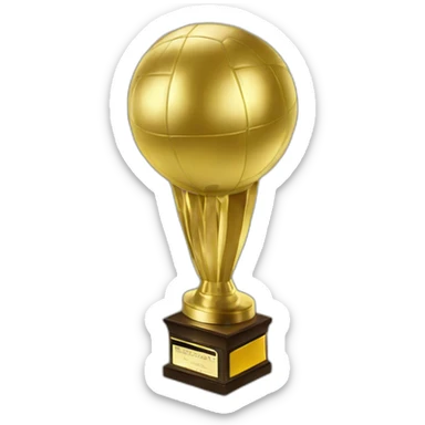 trofeo balon de oro sticker