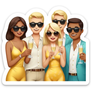 Summer Fridays sticker