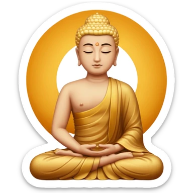 Gautam Buddha sticker