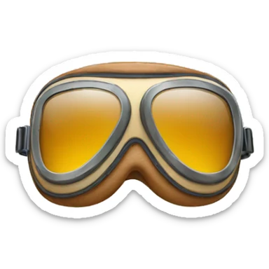 aviator goggles sticker