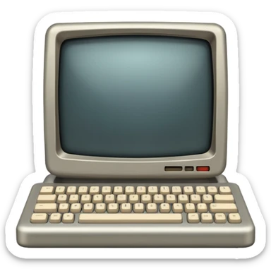 Early computer sticker