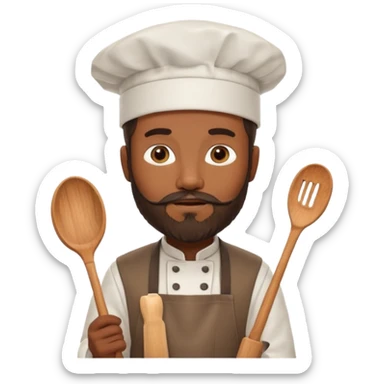 Bearded male chef – brown apron




 sticker