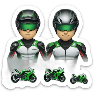 Kawasaki ninja h2r sticker