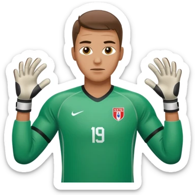 goalkeeper sticker