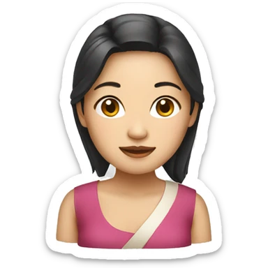 Thai woman sticker