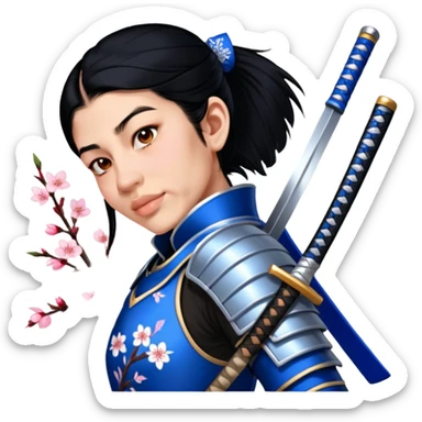 Samurai Warrior sticker
