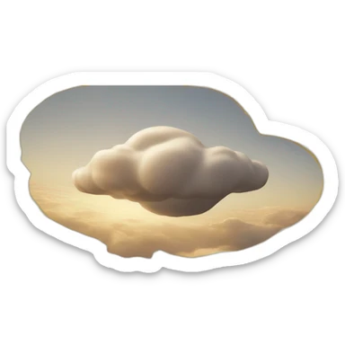 Himme arabe avec billet qui tombre du ciel sticker