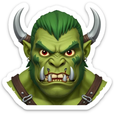 Orc sticker