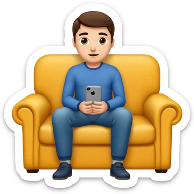 A man insisting to you to sit in his lap sticker