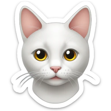 graphic designer cat sticker