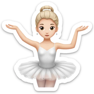 ballerina sticker