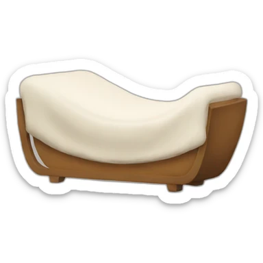 chat avec une couche sticker