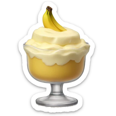 Banana pudding  sticker