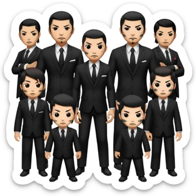 Yakuza Gang sticker
