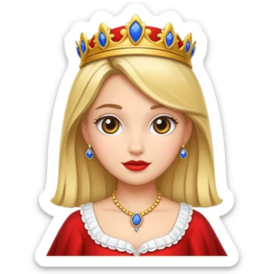 very fancy girl european sticker