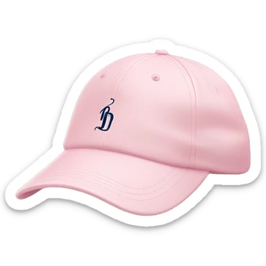 Light pink Ralph lauren cap sticker