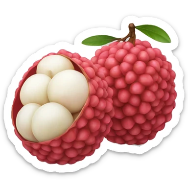 Lychee sticker