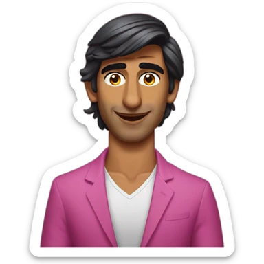 rishi sunak in drag sticker
