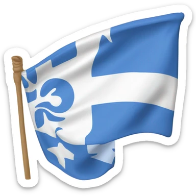 Génère un Drapeau pour la région Provence avec de la lavande sticker