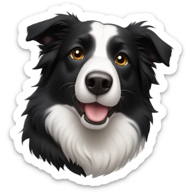 Border collie sticker