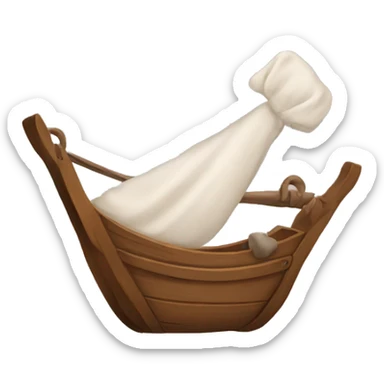 shank and cradle sticker