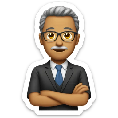 strict teacher sticker