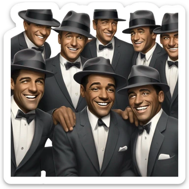 1960s ratpack with money sticker